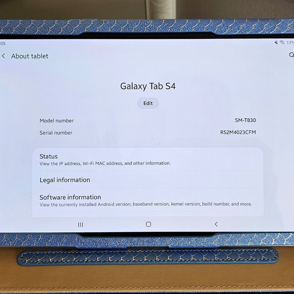 Samsung Galaxy Tablet S4 FREE SHIP10.5 White SM-T830 4 Cases & Protectors Bundle